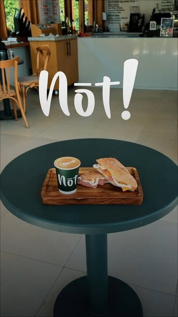 Coffee and a sandwich at our café